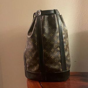 Louis Vuitton Monogram Randonnee Vintage Backpack